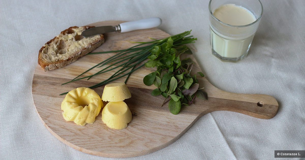 Butter selber machen so gehts Waschbär Magazin