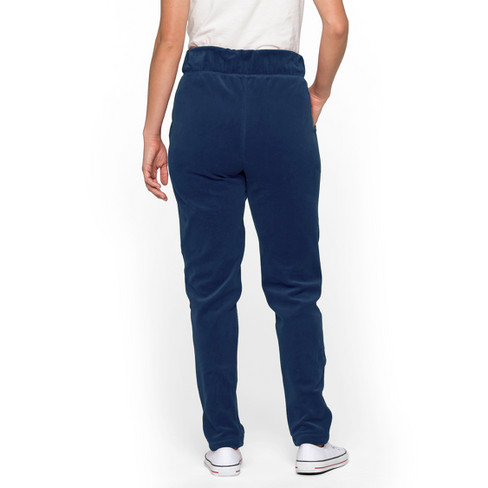 Waschbär Nicki-Hose aus reiner Bio-Baumwolle mit elastischem Bund,  nachtblau | Waschbär