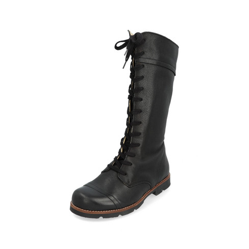 Stiefel aus Bio-Leder, onyx