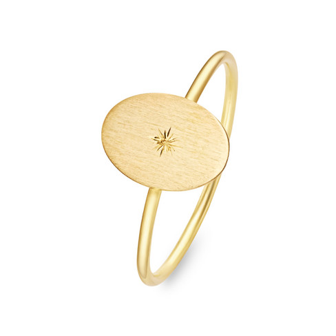 Ring &quot;Stern&quot;, gold